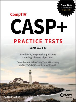 cover image of CASP+ Practice Tests